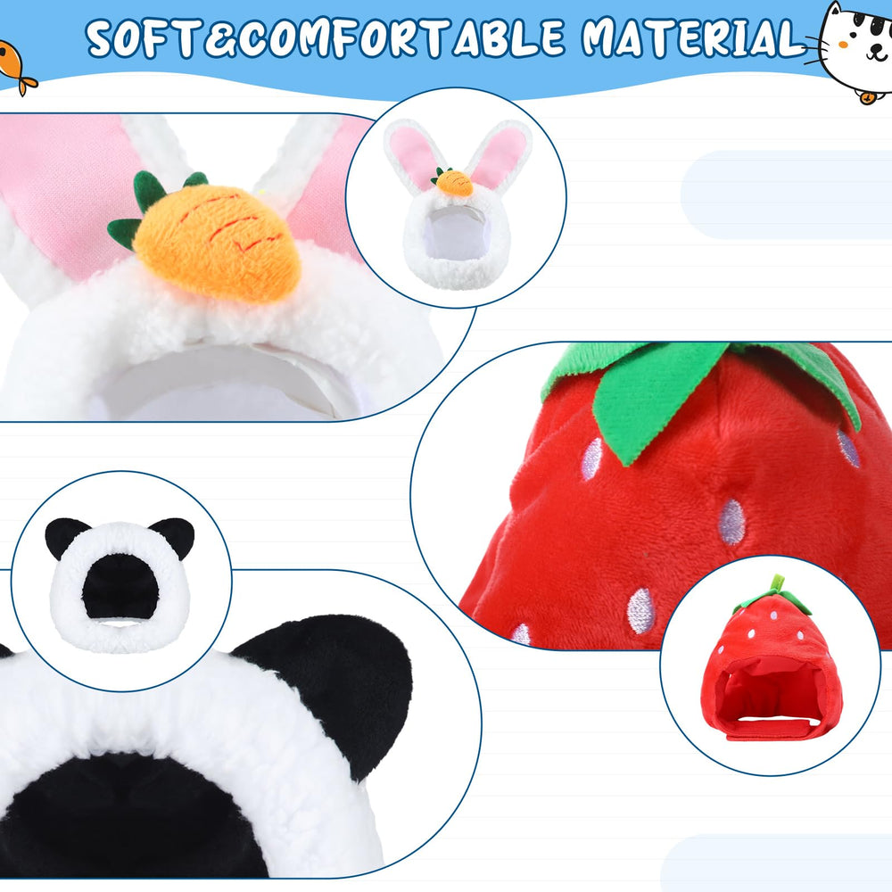 Weewooday rabbit pet hat shown as one of the costume designs.