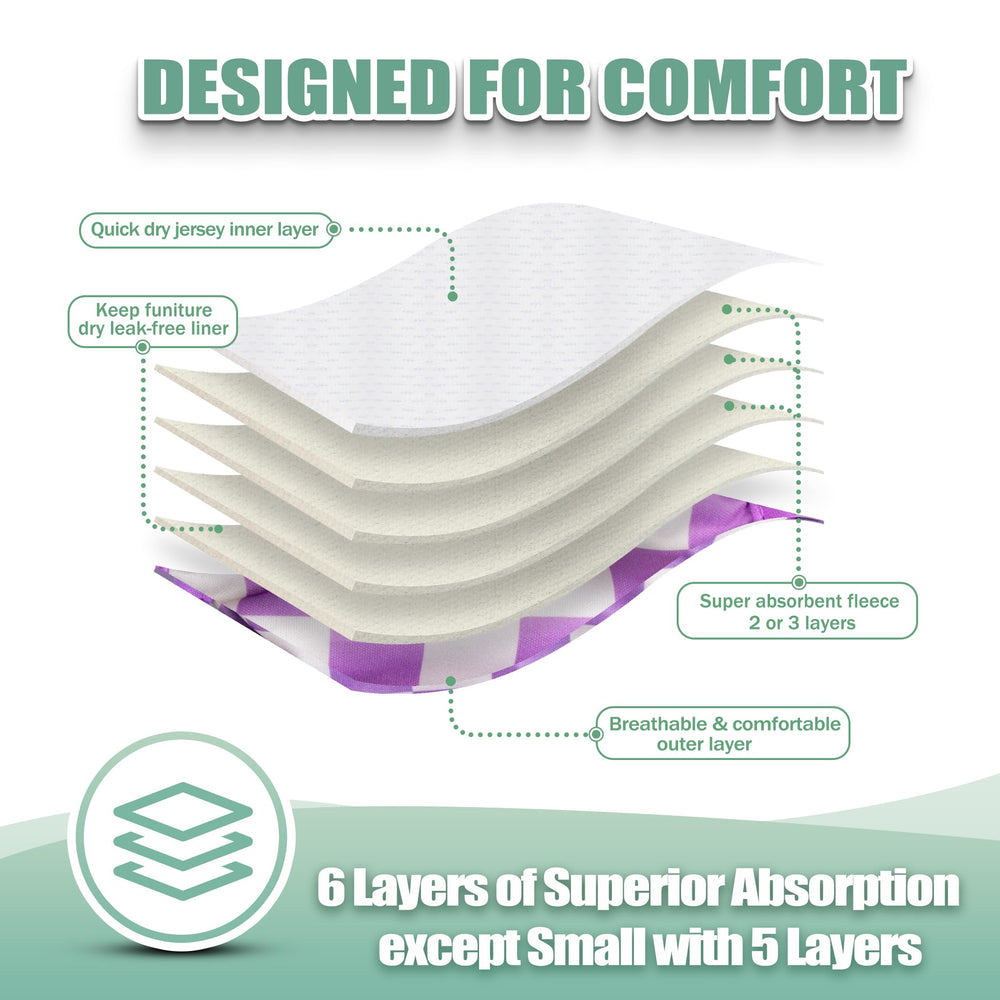 wegreeco female dog diaper shown in the Checkerboard Coffee color.
