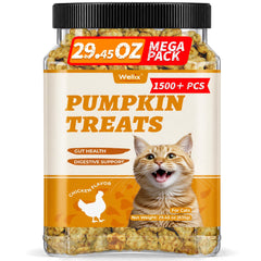 Wellix cat treats shown with the package front facing the camera.