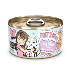 Weruva B.F.F. Kitten food can shown from the front.
