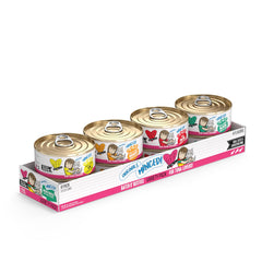 Weruva BFF minced wet cat food Batch O Besties variety pack shown from the front.