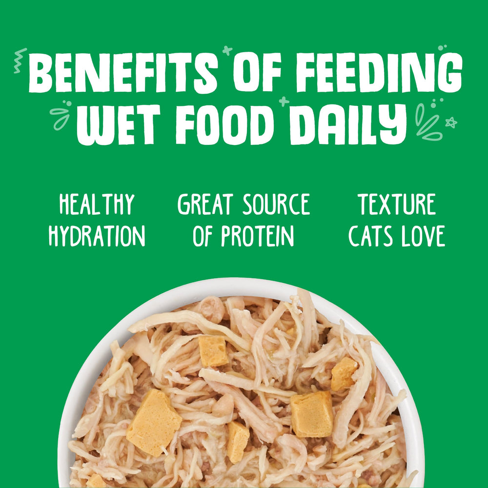 Weruva Classic cat food shown as a 24-can pack.