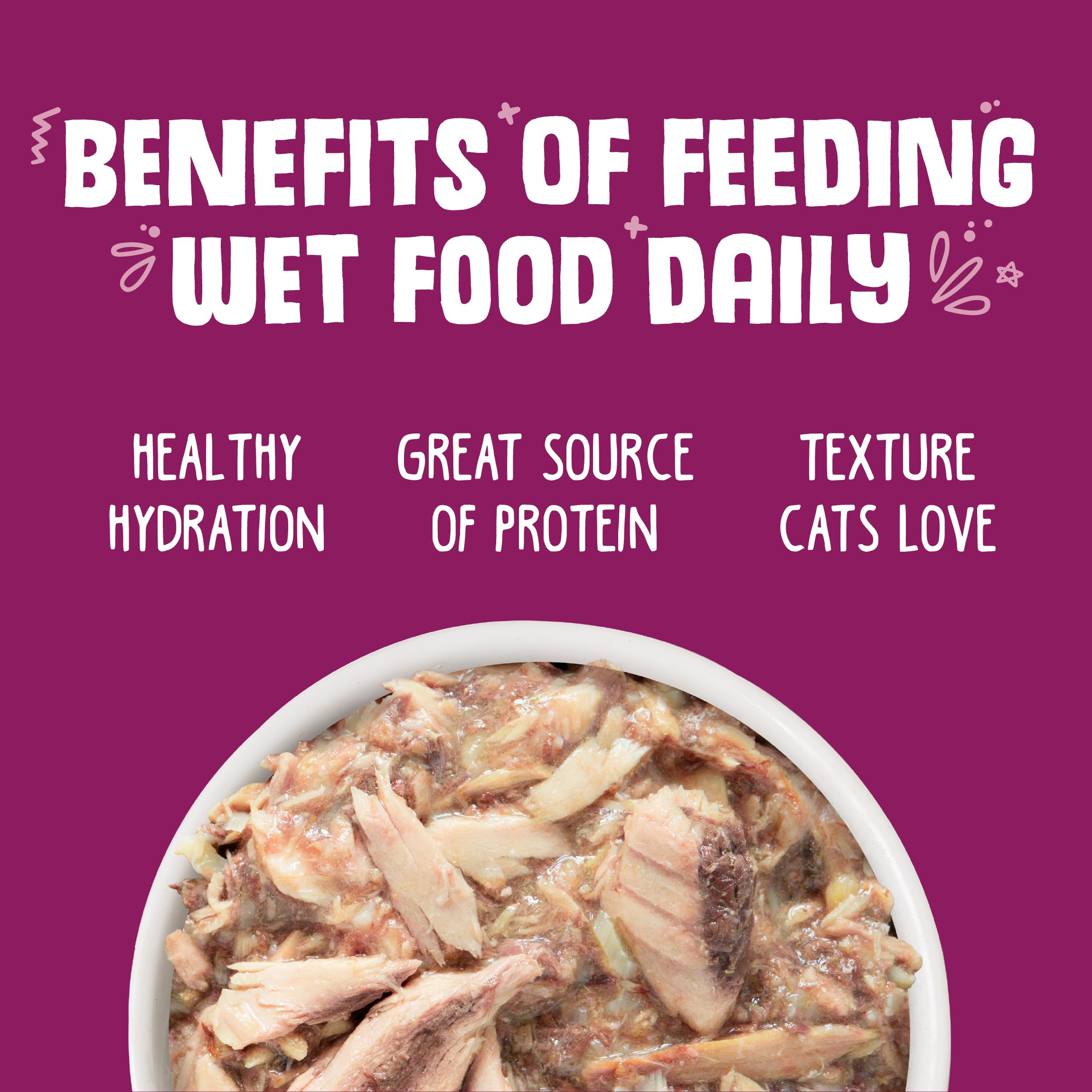 Weruva Classic Cat Food Mideast Feast can shown from the side.