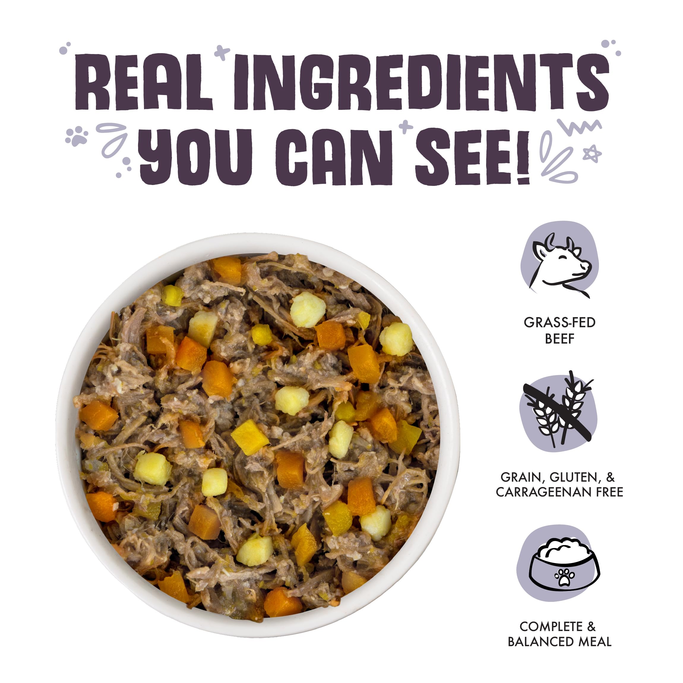 Weruva Classic dog food gravy shown in a close-up.