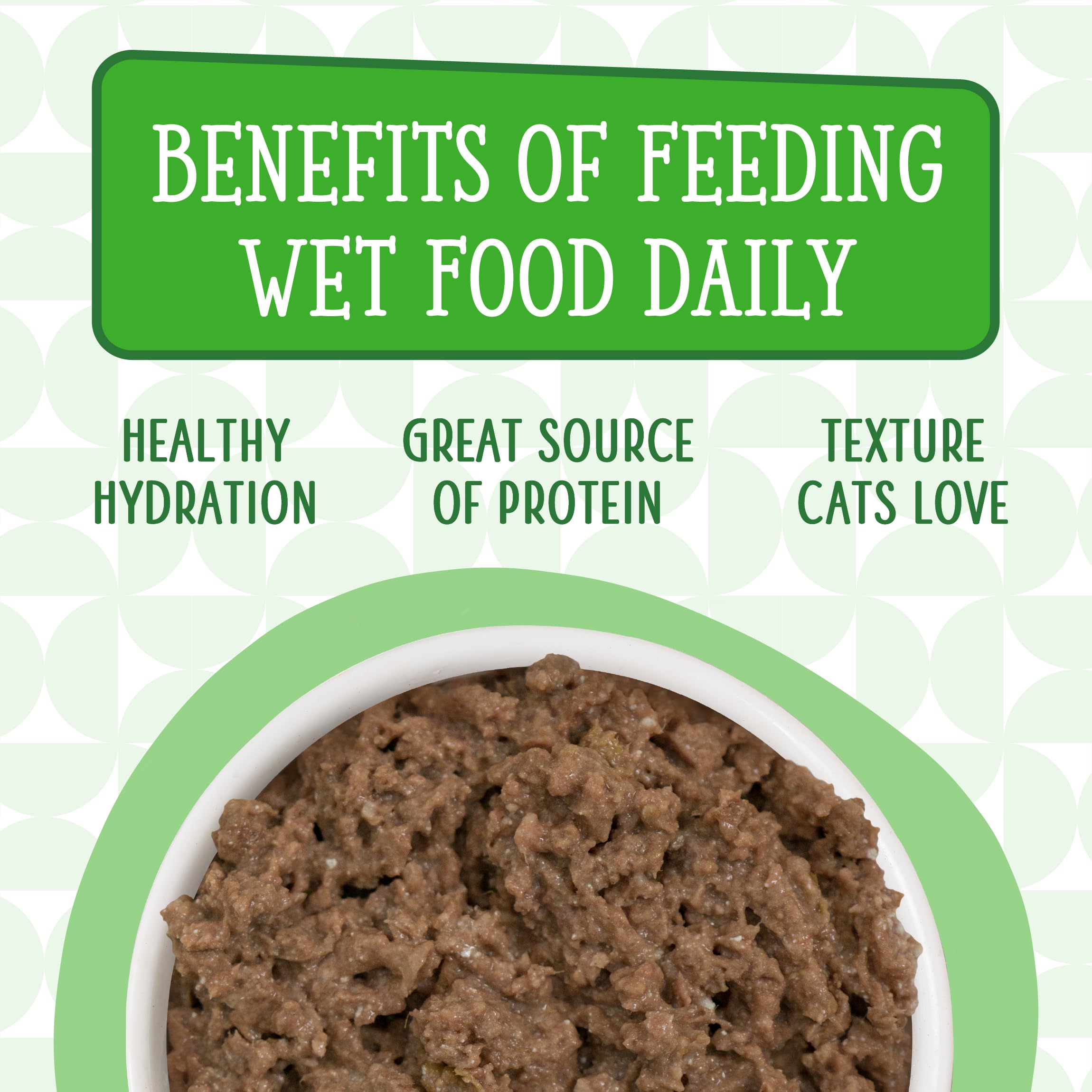 Weruva Lamb Burger-ini cat food highlighting the lamb and tuna recipe.