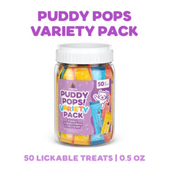 Weruva Puddy Pops tube shown in a close-up view.