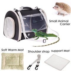 WEVONIGU pet carrier backpack with its shoulder strap and clip.