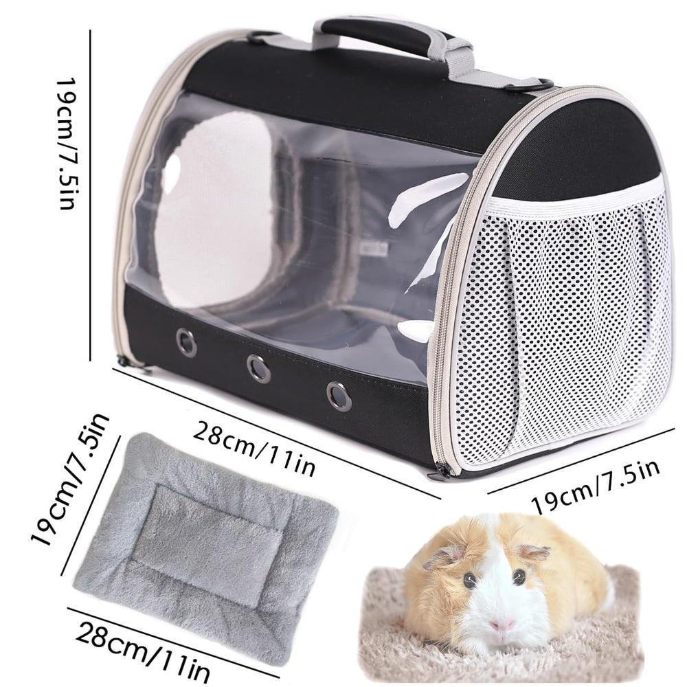 WEVONIGU pet carrier backpack showing the front ventilation holes.