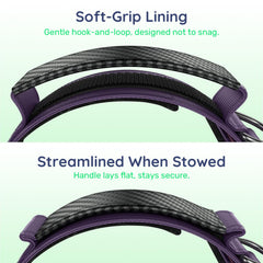 WhoseID tactical dog collar detail showing the padded inner lining.