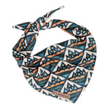 Wilderdog dog bandana shown from the front in the Camp style.