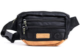 Wilderdog Utility Fanny Pack shown from the front in black.