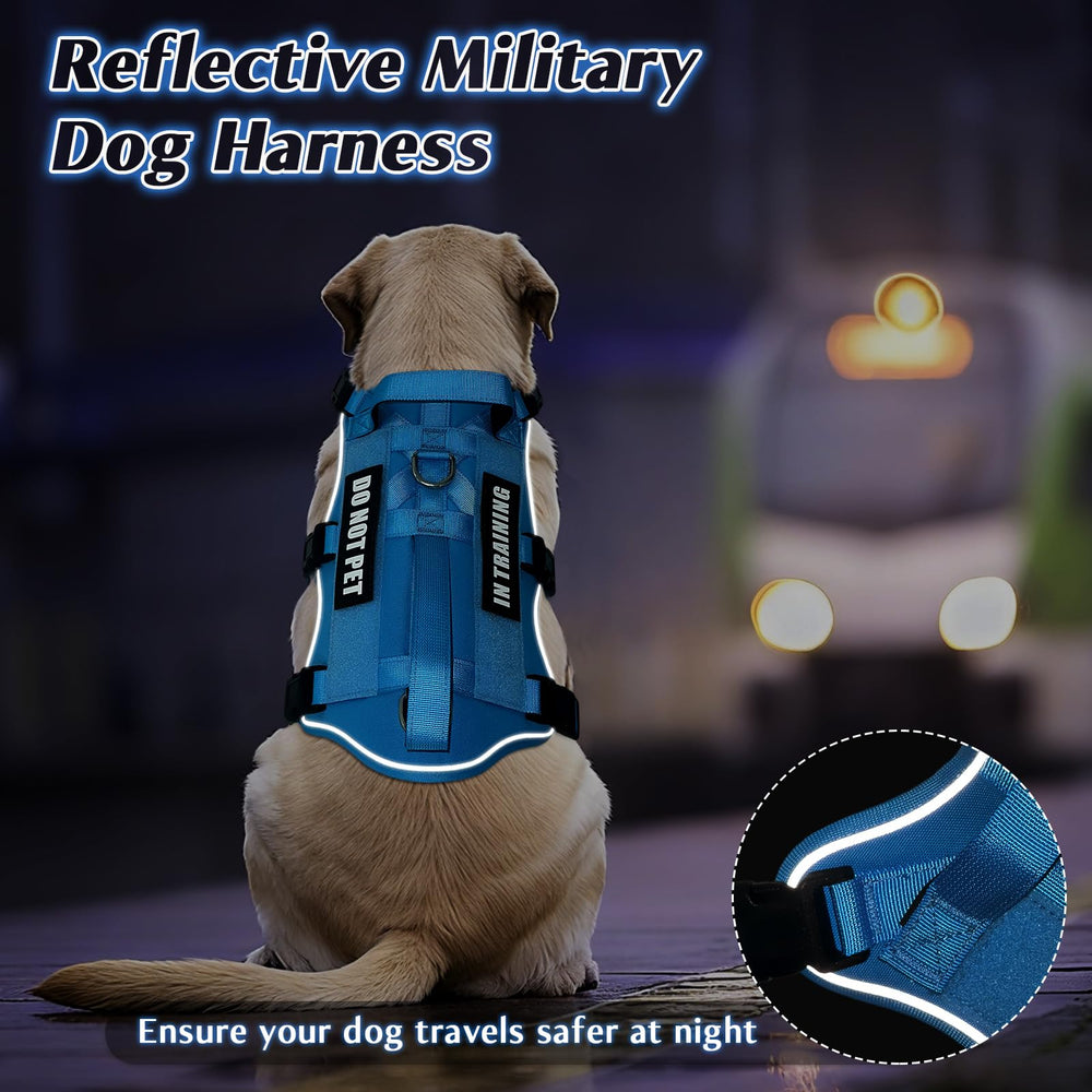 WINSEE dog harness breathable air mesh padding shown in a close-up view.