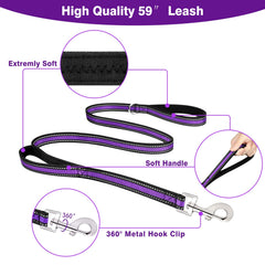 WINSEE dog harness set showing the front leash-attachment ring.