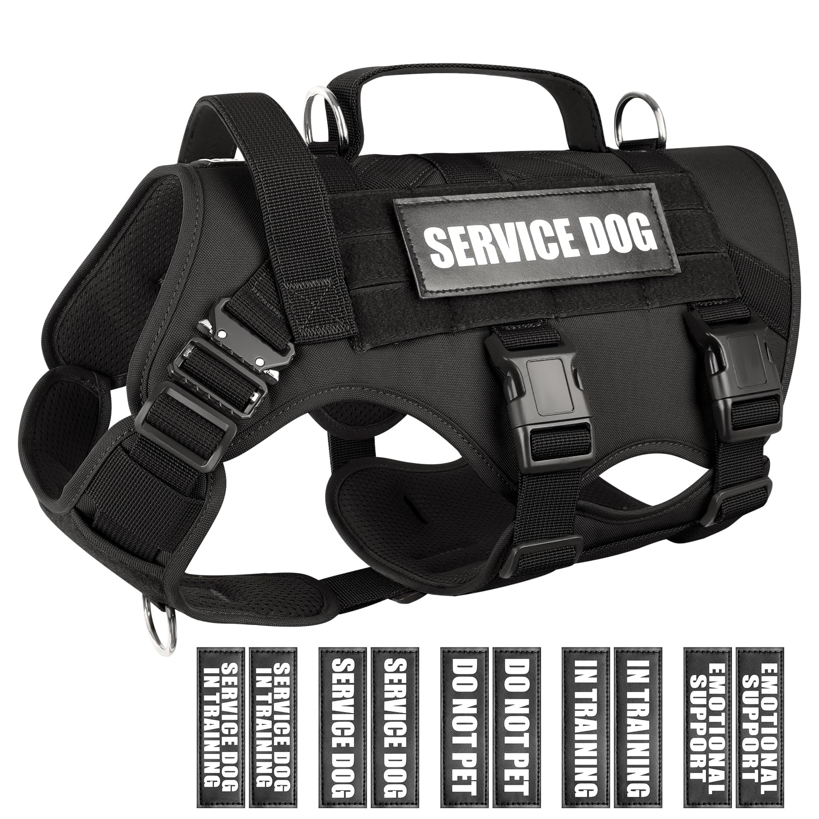 WINSEE dog vest harness shown from the front.
