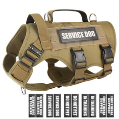 WINSEE Service Dog Vest Harness shown from the front with its working vest design.