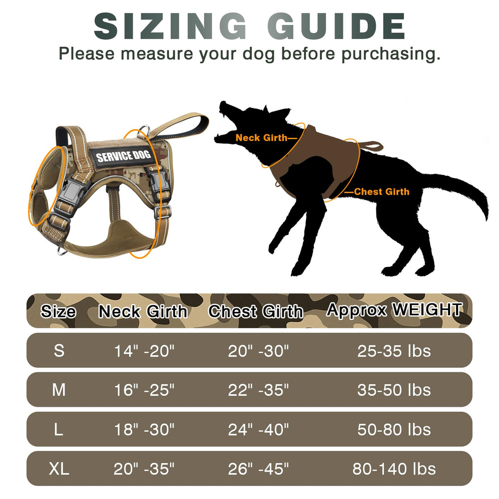 WINSEE Tactical Dog Harness close-up showing its quick-release buckles and adjustment points.