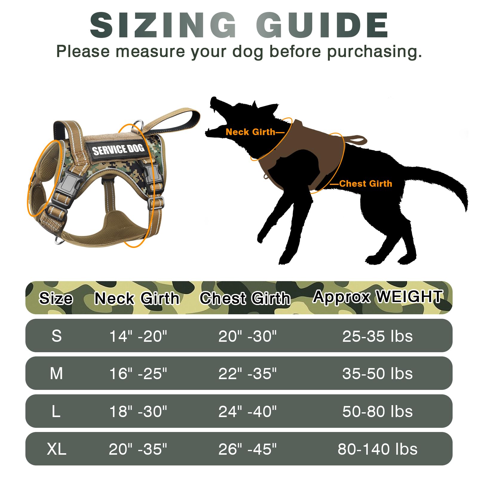 WINSEE tactical dog harness shown fitted on a dog for an outdoor walk.
