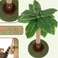 Woochpet Cat Scratching Post viewed from the front.