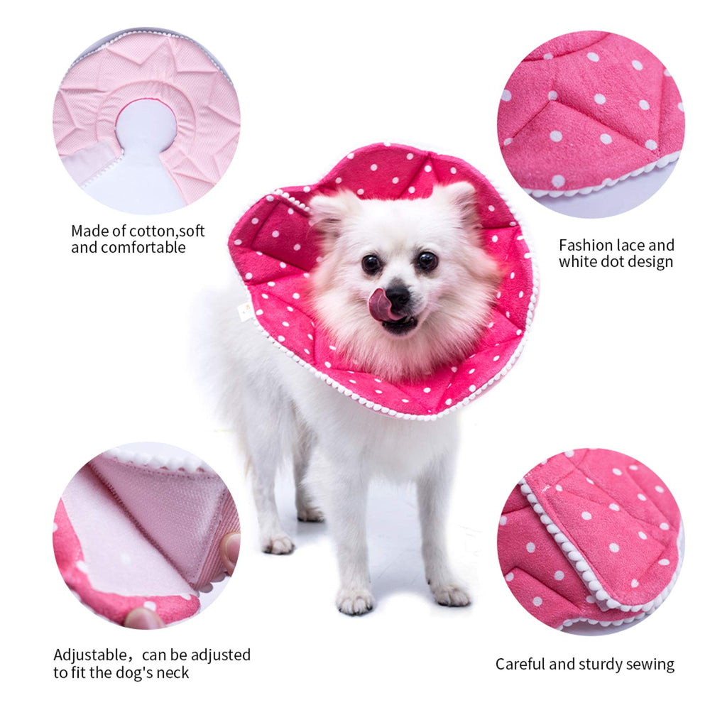 WZ PET recovery cone showing the adjustable self-adhesive closure.