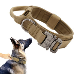 Xqpetlihai Tactical Dog Collar shown in a full product view.