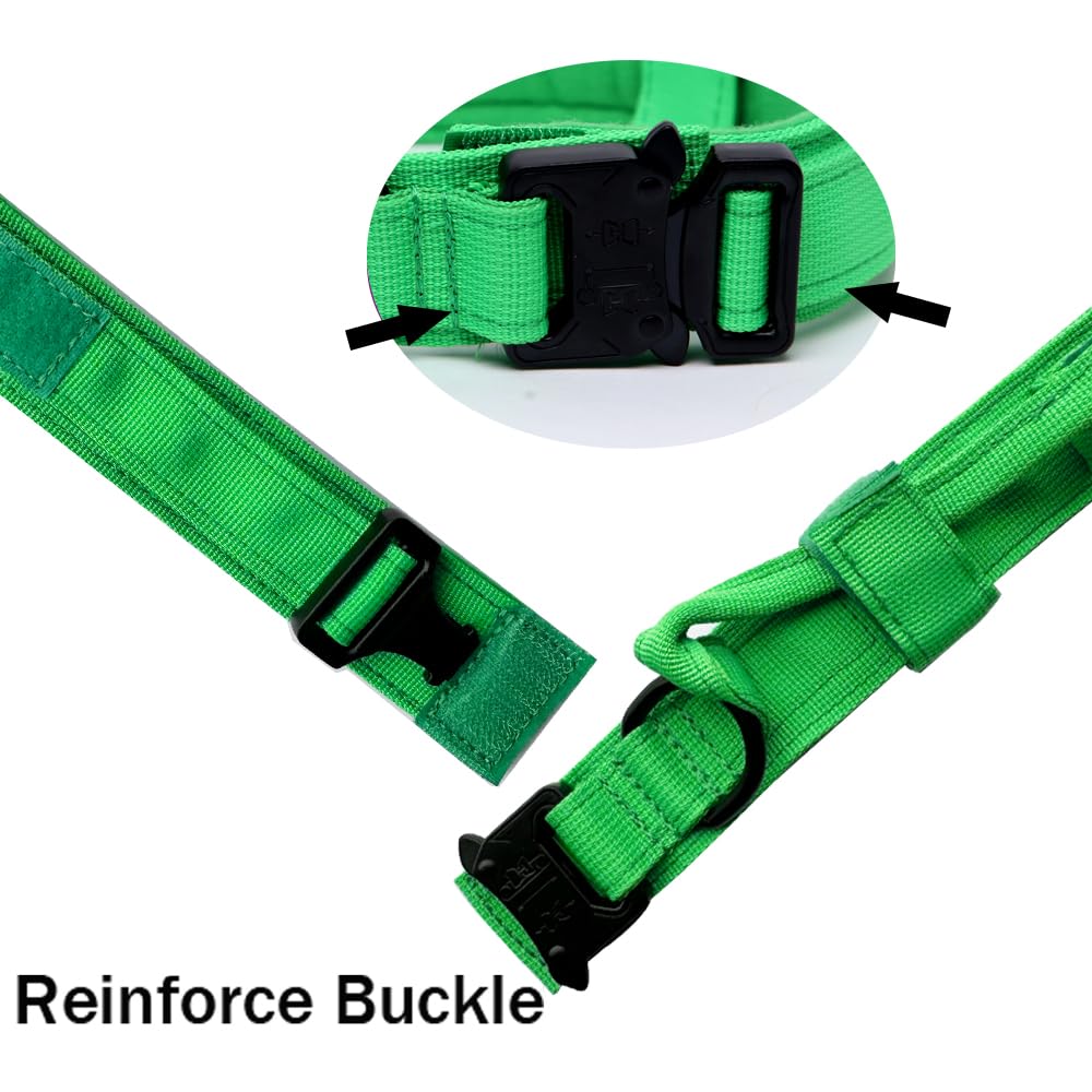 Xqpetlihai Tactical Dog Collar close-up of its soft padded lining.