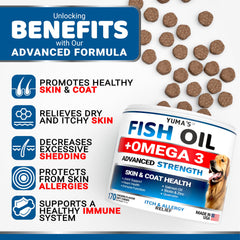 YUMA'S Omega 3 Fish Oil for Dogs presented as a two-pack.