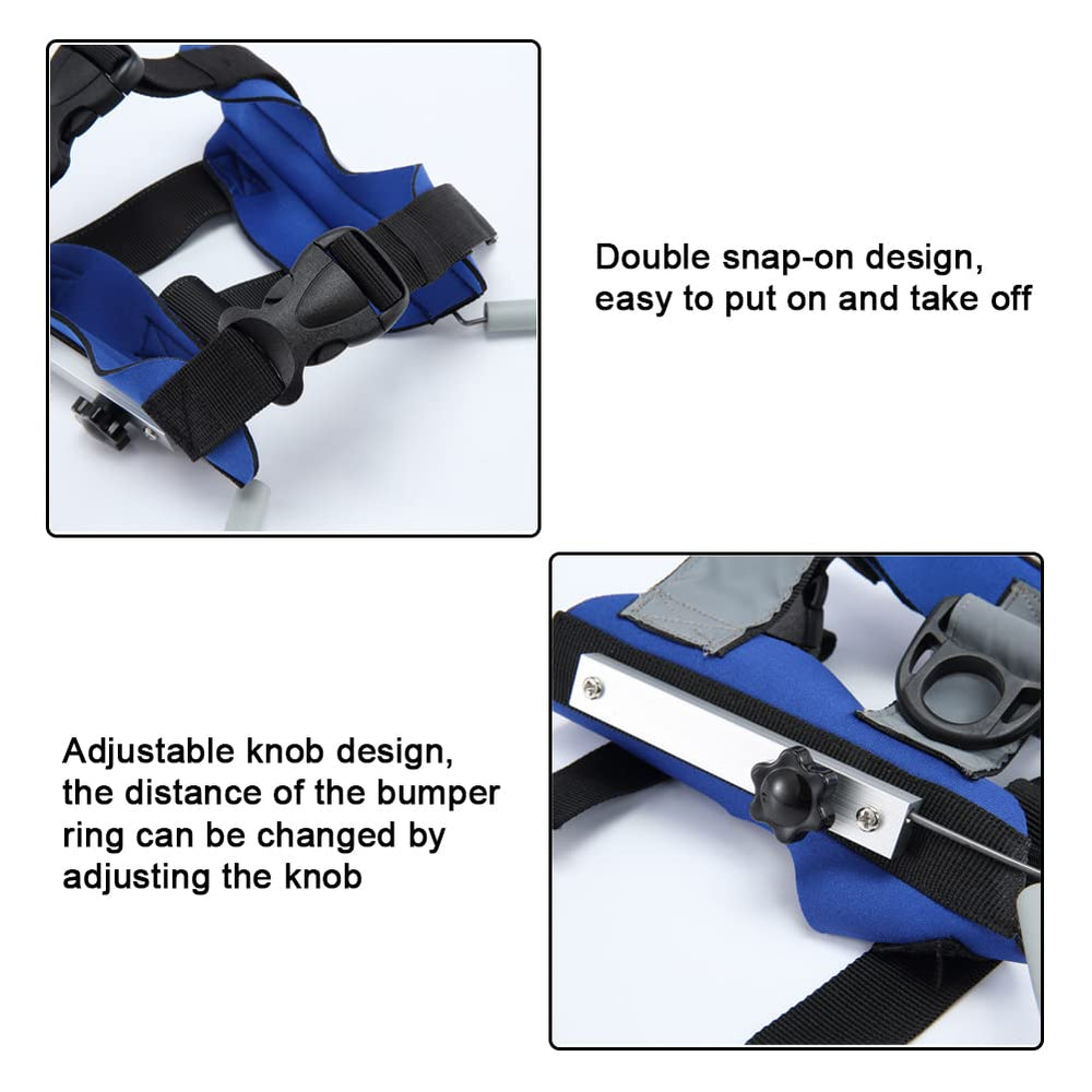 YUXun YX Blind Dog Ring showing its adjustable fit design.