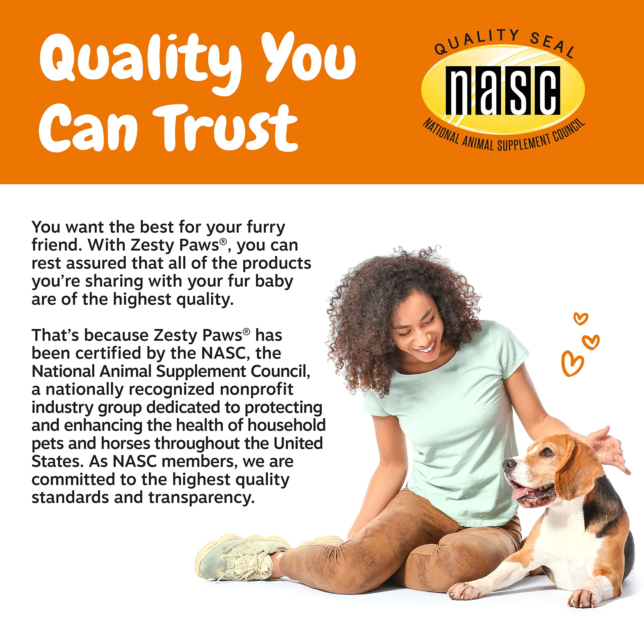 Zesty Paws Probiotic Pill Wrap offered to a dog.